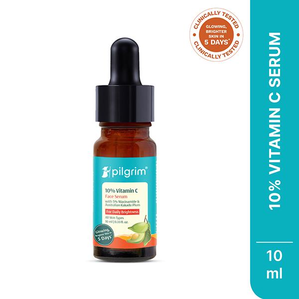 Pilgrim 10% Vitamin C Face Serum For Daily Brightness 10 ml - Face Mists