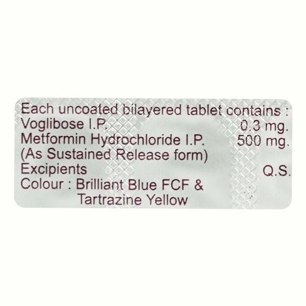 Voglyson M 0.3mg Tablet 15'S - Diabetes-Ant