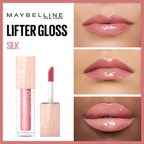 Maybelline New York Lifter Gloss, Hydrating Lip Gloss, Silk 5.4 ml - Lip Glosses