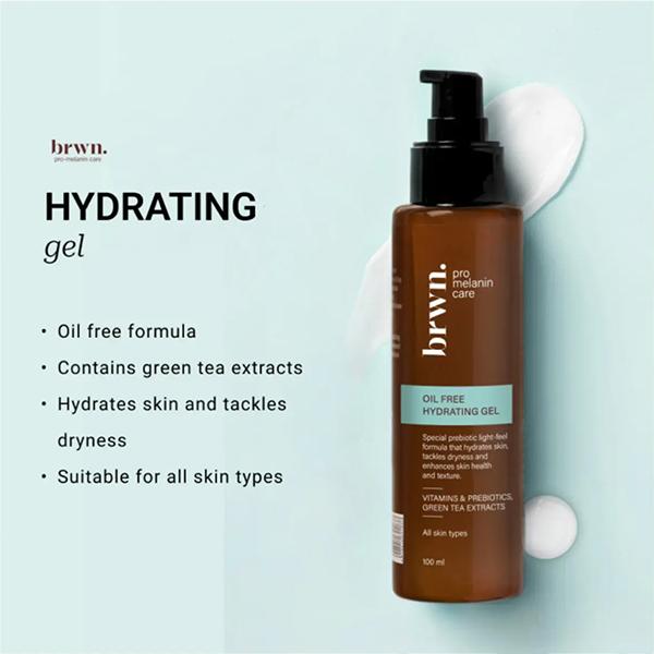 Brwn pro melanin care Oil Free Hydrating Gel 100 ml - Lotions & Creams