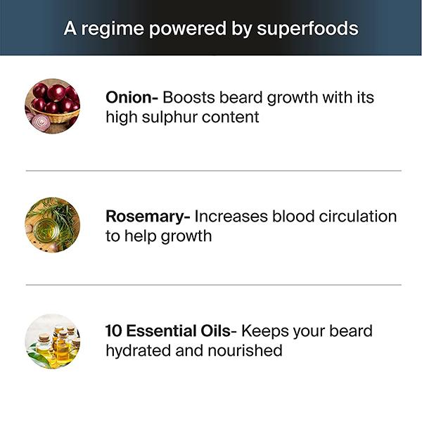 Bombay Shaving Company Beard Growth Oil Powered with Vetiver 30 ml - Beard Oil