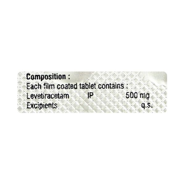 LEVERATAM 500 Tablet 10's - Epilepsy/Convulsion-Ant