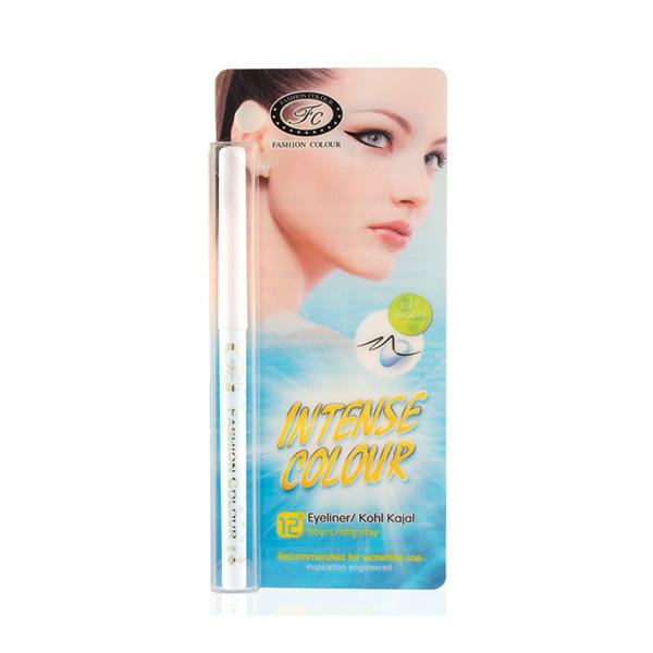 Fashion Colour Extra Intense White Eye Pencil Water Proof Kohl Kajal 0.35gm - Kajal & Kohls