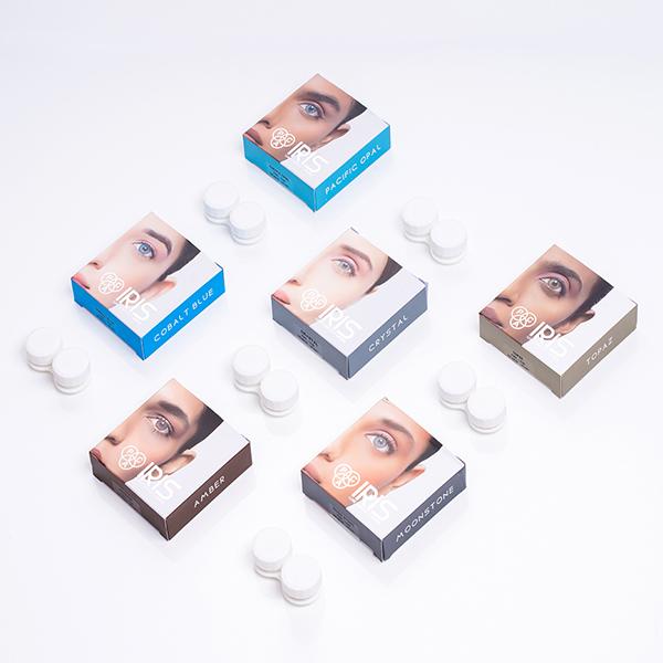 Pac Iris Luxe One Month Lenses (Pacific Opal) 1's - Eyecare Lenses