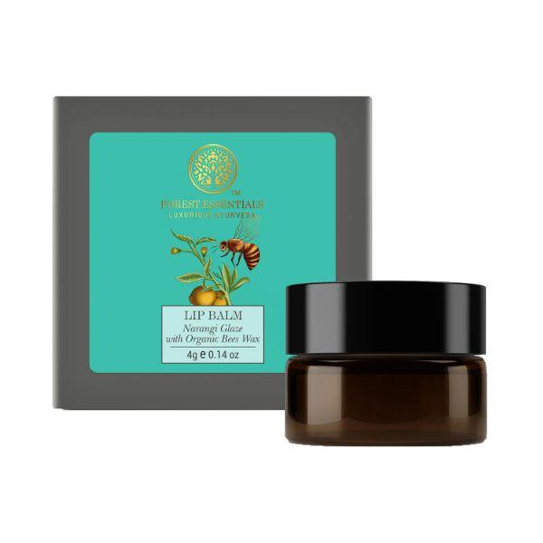 Forest Essentials Luscious Lip Balm Narangi Glaze 4 gm - Lip Balms