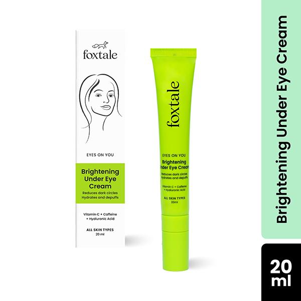 Netmeds | Foxtale Eyes On You Brightening Under Eye Cream 20 ml