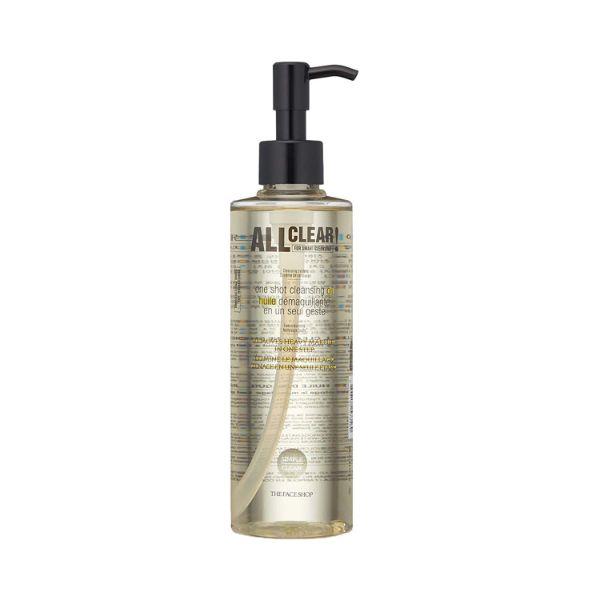 The Face Shop All Clear One Shot Cleansing Oil 250 Ml