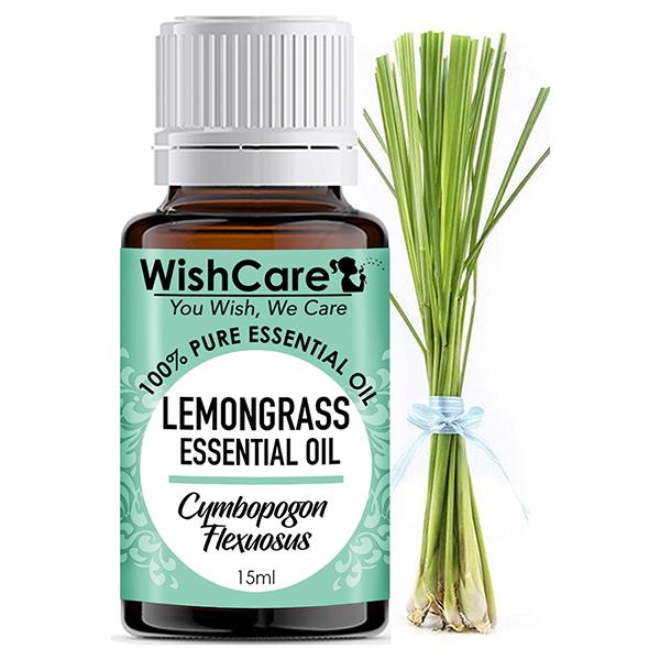 Netmeds | WishCare 100% Pure Lemongrass Essential Oil 15 ml