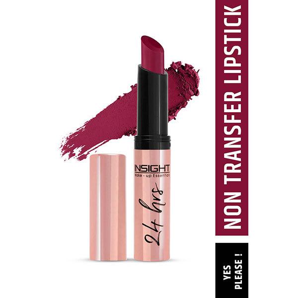 INSIGHT COSMETICS 24 HRS NON TRANSFER MATTE LIPSTICK (LL-03)-HOW YOU DOIN (05) 3 gm - Lipsticks