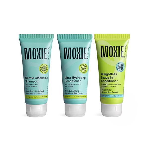 Netmeds | Moxie Beauty Wavy Essentials Travel Trio - 50ml+50ml+50ml 1's