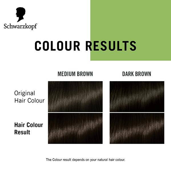 Schwarzkopf Simply Colour Permanent Hair Colour For 100% Grey Coverage - 3.00 Dark Brown 142.5ml - Crème