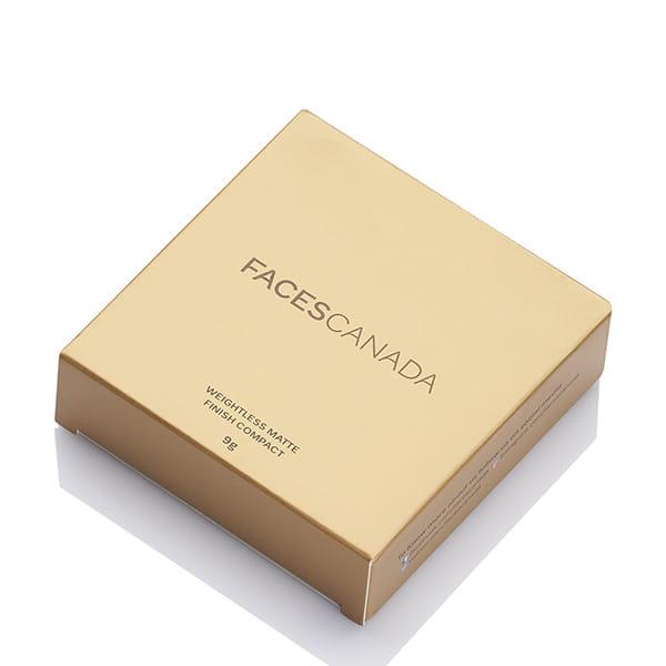 Faces Canada Weightless Matte Finish Compact Beige 03 9 Gm - Compact Powder
