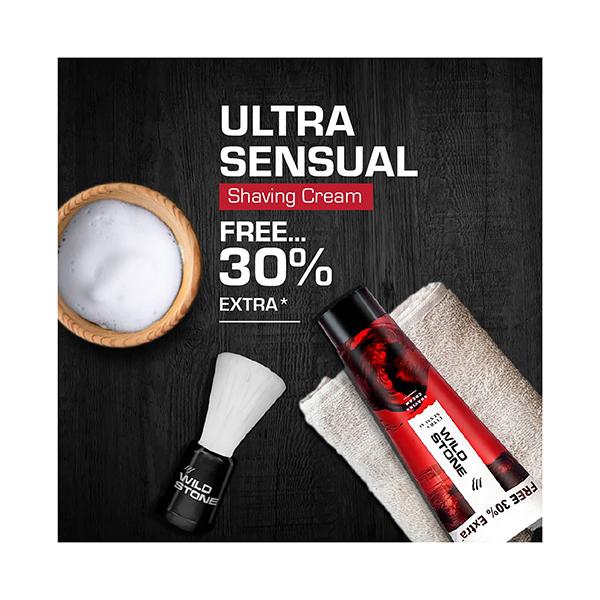 Wild Stone Ultra Sensual Shaving Cream for Men M 78 gm - Shaving Creams