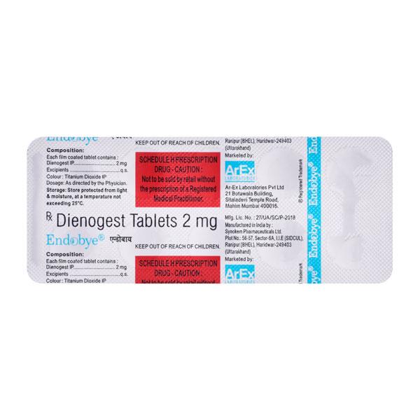 ENDOBYE Tablet 10's - Contraception-Ora