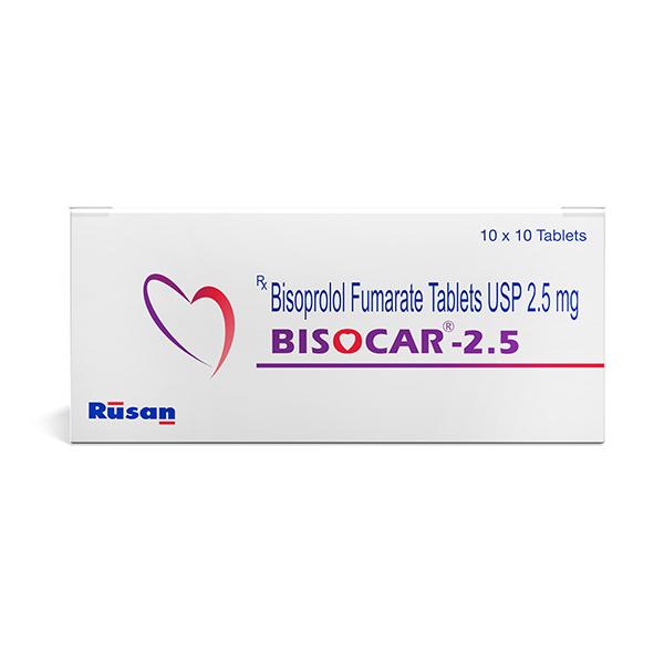 Netmeds | Bisocar 2.5mg Tablet 10'S