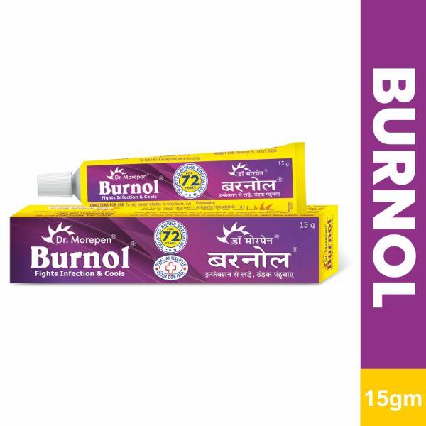 Dr. Morepen Burnol Dual Antiseptic Cream 15 gm - Wound/Burns