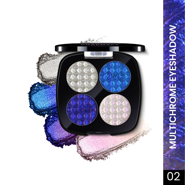 Charmacy Milano Insane Quad Eyeshadow Palette- 02 3.6 g - Eye Shadow Palettes