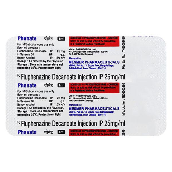 Netmeds | PHENATE 25mg Injection 1ml