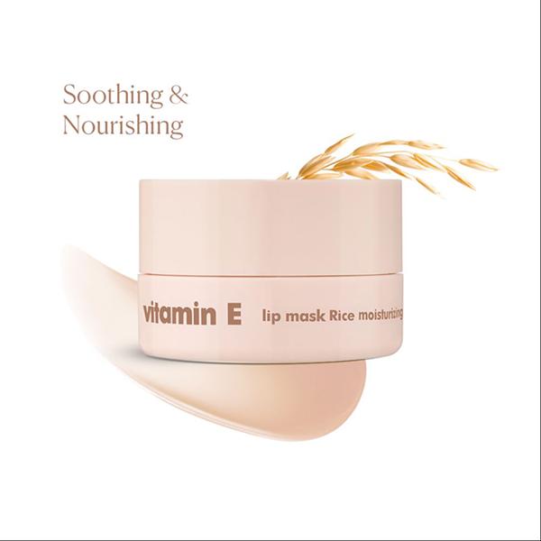 The Face Shop Vitamin A Lip Mask with Blueberry Extracts, Shea Butter for Soft, Plump Lips 14 gm - Lip Mask
