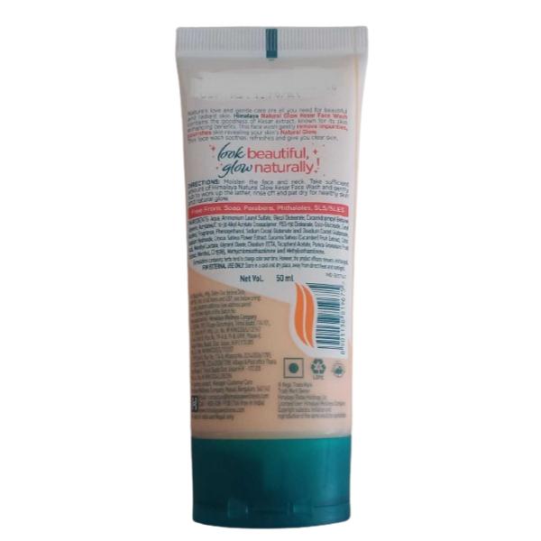 Himalaya Natural Glow Kesar Face Wash 50 ml - Face Wash & Cleansers