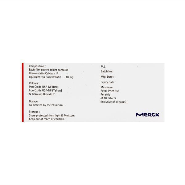 Lipigo 10mg Tablet 10'S - High Cholesterol-Dys