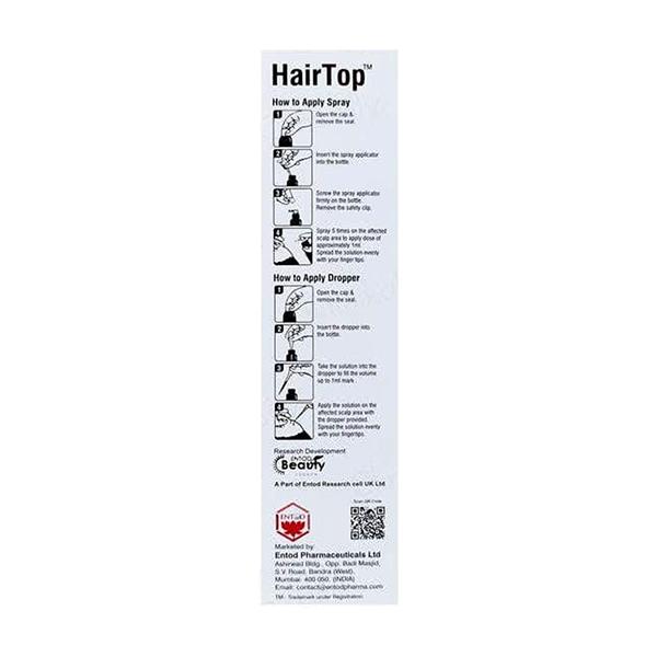 HAIRTOP 5% Topical Solution 60ml - Hair Loss-Oth