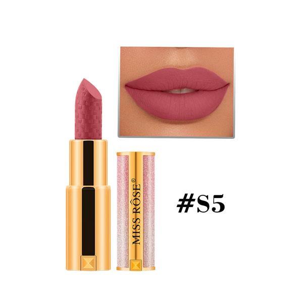 Miss Rose Profestional Sumdge Proof Creamy Matte Lipstick 7301-412S 05 3 gm - Lipsticks