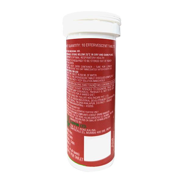 LUMENAC C STRAWBERRY FLAVOUR Effervescent Tablet 20's - Supplements-Sup