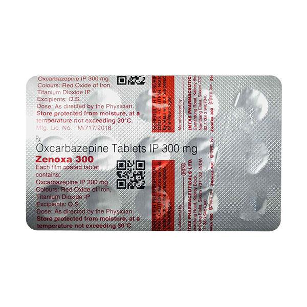 ZENOXA 300 Tablet 15's - Epilepsy/Convulsion-Ant