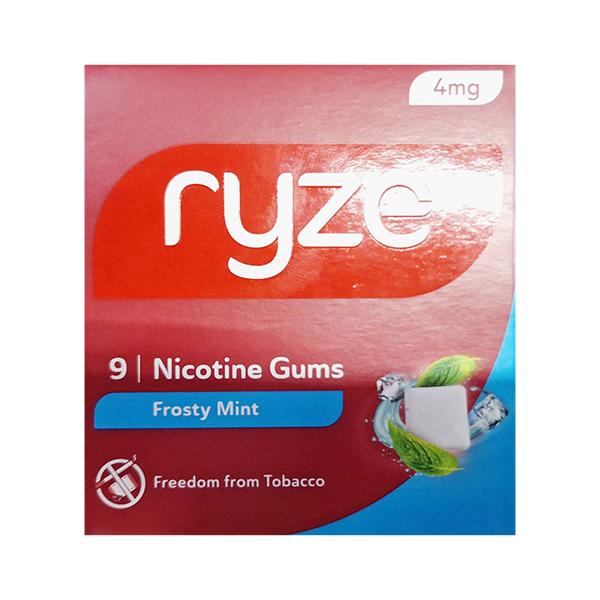 Netmeds | RYZE 4 MG FROSTY MINT NICOTINE Gum 9's
