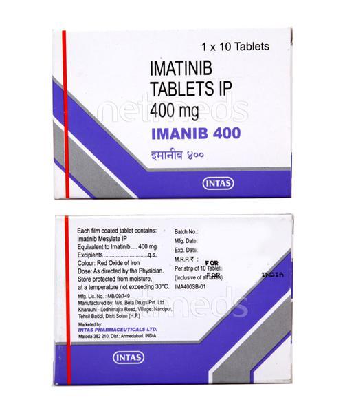 Imanib 400mg Tablet 10'S - Cancer Oncology-Tar