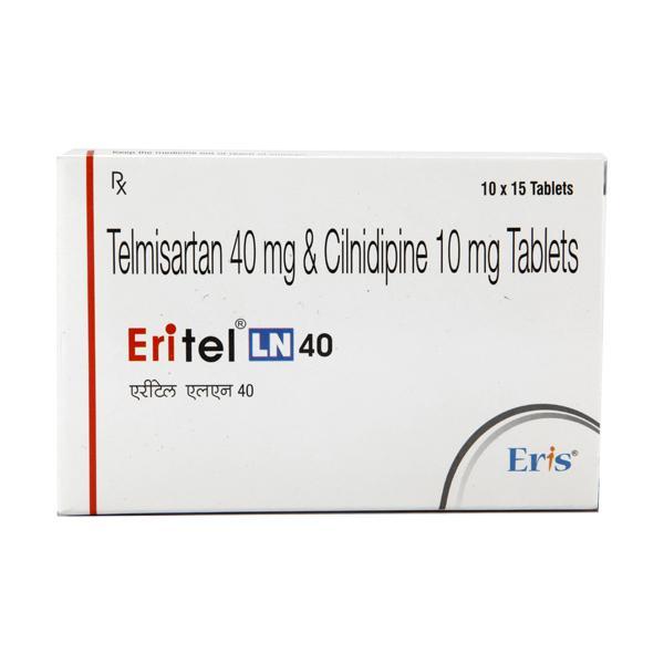 Eritel LN 40mg Tablet 15'S - Hypertension-Ana