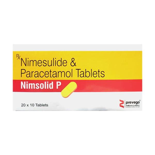 NIMSOLID P Tablet 10's - Pain relief-Nsa