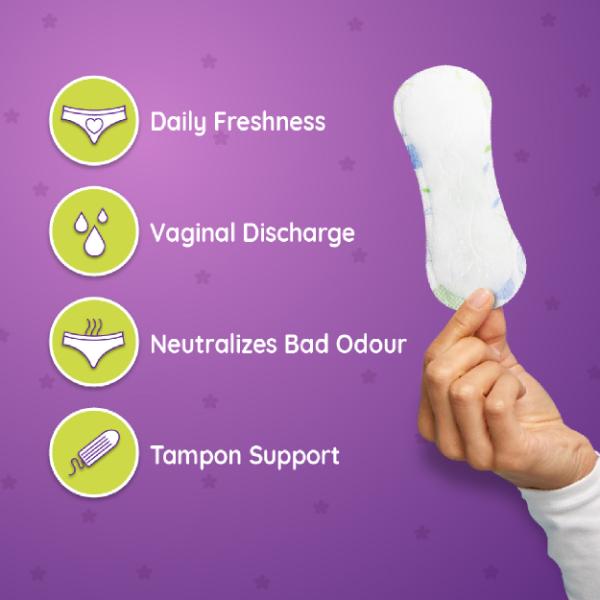 Bella Herbs Verbena Normal Panty Liners 60's - Panty Liners