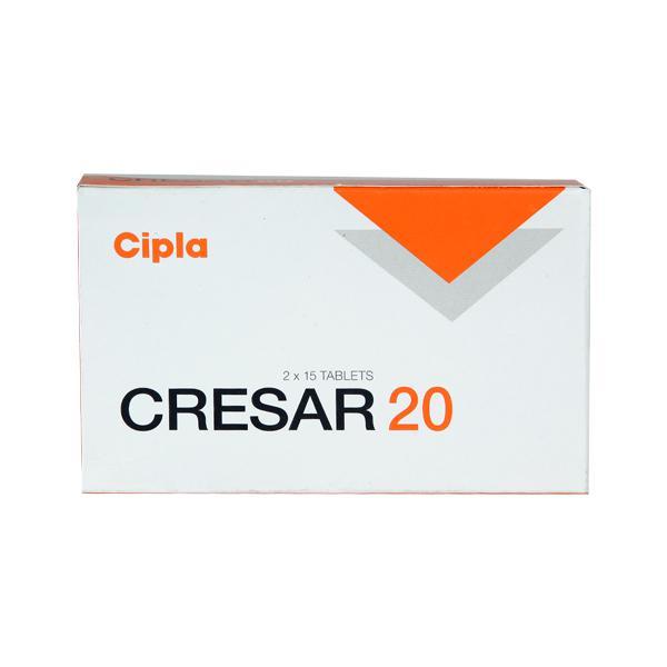 Cresar 20mg Tablet 15'S - Hypertension-Ang