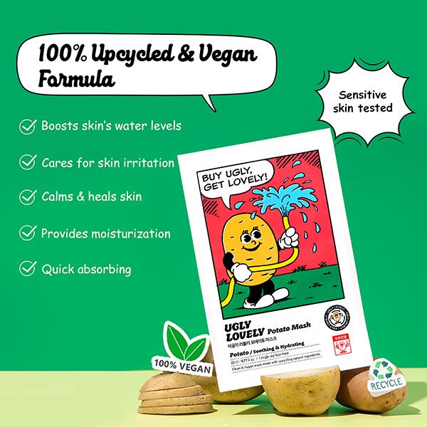 The Face Shop Ugly Lovely Potato Masksheet 23 ml - Sheet Masks