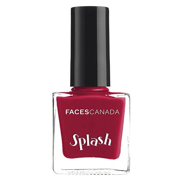 Faces Canada Splash Nail Enamel Merlot 137 8 Ml - Nail Polish