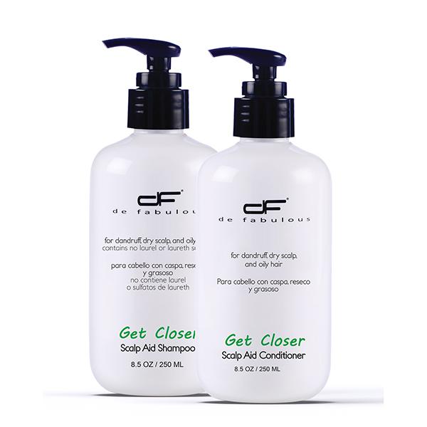 De Fabulous Get Closer Scalp Aid Shampoo & Conditioner Sulfate Free Combo 500ml
