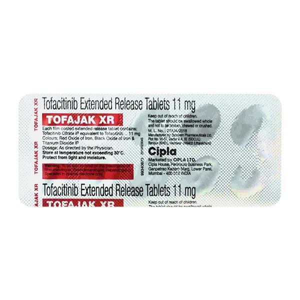 Netmeds | TOFAJAK XR 11mg Tablet 10's
