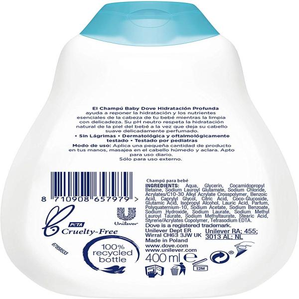 Baby Dove Rich Moisture Shampoo 400 ml - Baby Shampoo