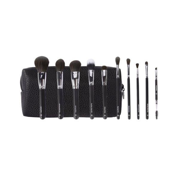 Netmeds | bh cosmetics Ultimate Essentials 10 Piece Face and Eye Brush Set with Bag 1's