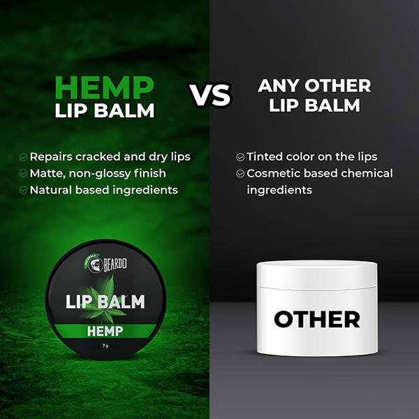 Beardo Hemp Lip Balm 7 gm - Lip Balms