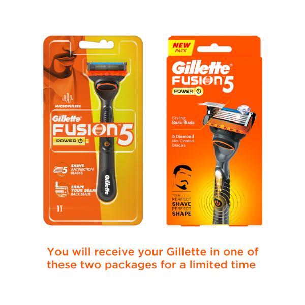 Gillette Fusion 5 Power Razor + 1 Cartridge + 1 Battery - Razors & Cartridges