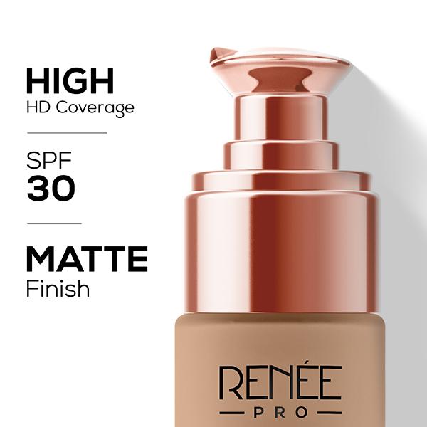 Renee Pro HD Foundation - Mahagony 30 ml - Foundation