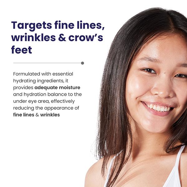 Re'equil Under Eye Cream Fades Dark Circles, Reduces Puffiness, Fine Lines, and Crow's Feet Unisex for all Skin Types 15 gm - Under Eye Creams & Serums