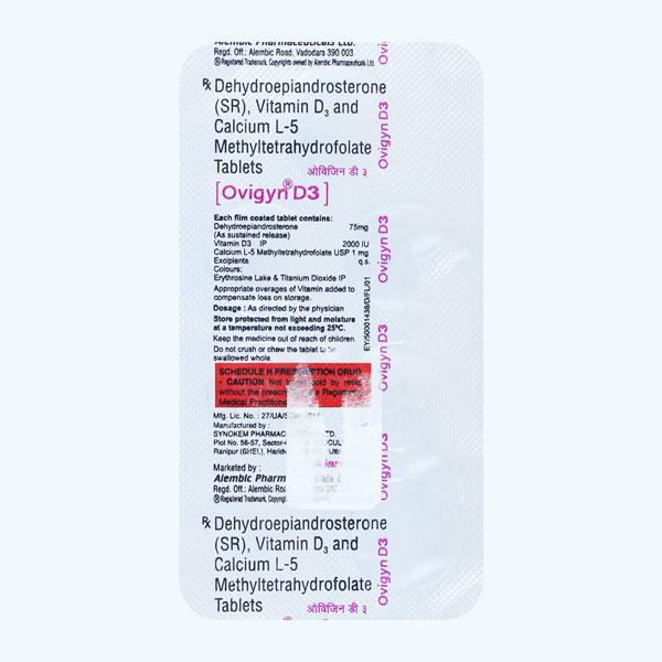 Ovigyn D3 Tablet 7'S - Supplements-Vam