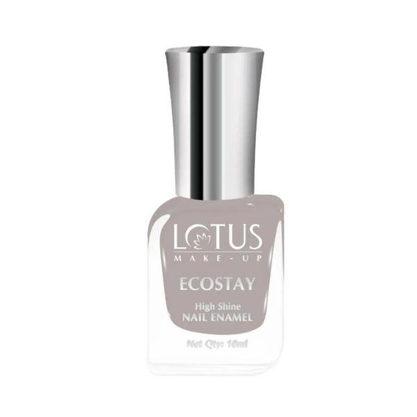 Lotus Makeup Ecostay Nail Enamel Smoke Grey E72 10 ml - Nail Polish
