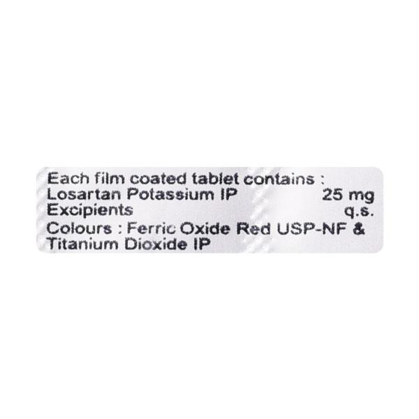 Losakind 25mg Tablet 10'S - Hypertension-Ang