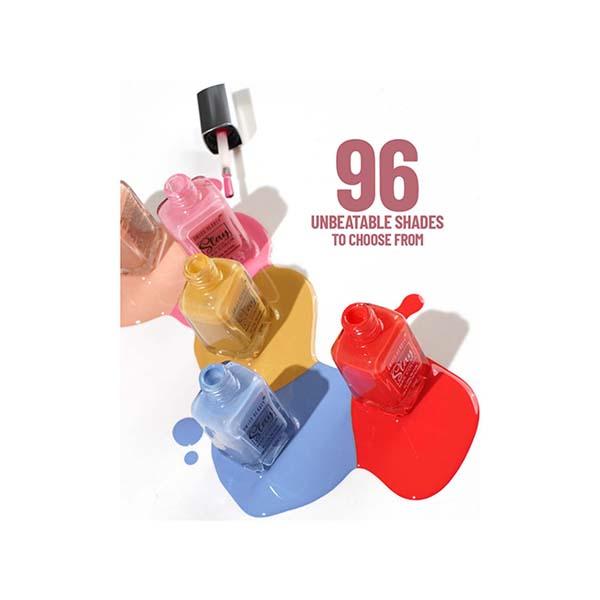 Swiss Beauty Slay Nail Color, Shade - Grey Stone 13 gm - Nail Polish