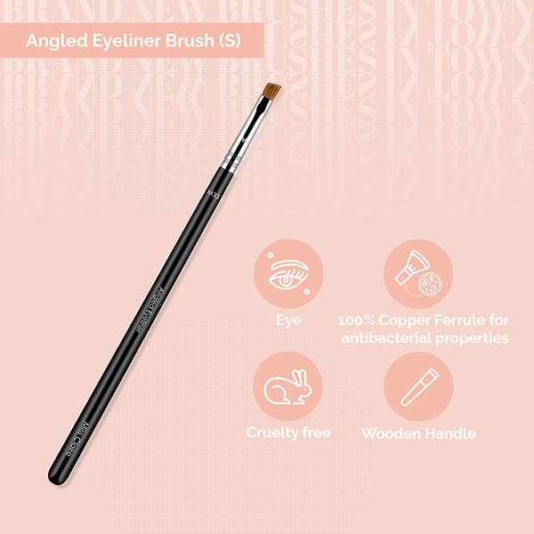 Miss Claire M33 - Angled Eyeliner Brush (S) (Chrome) 1's - Eye Brush